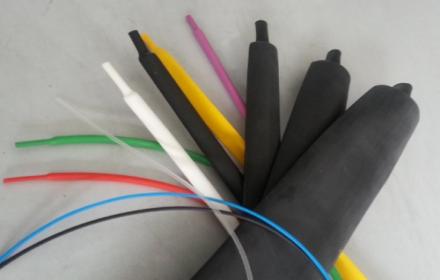 What are the characteristics of the three types of heat shrink tubing?